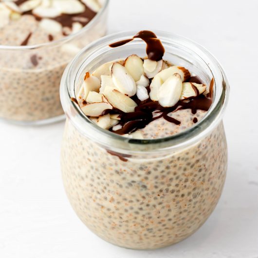 Almond Butter Chia Pudding | The Guccha