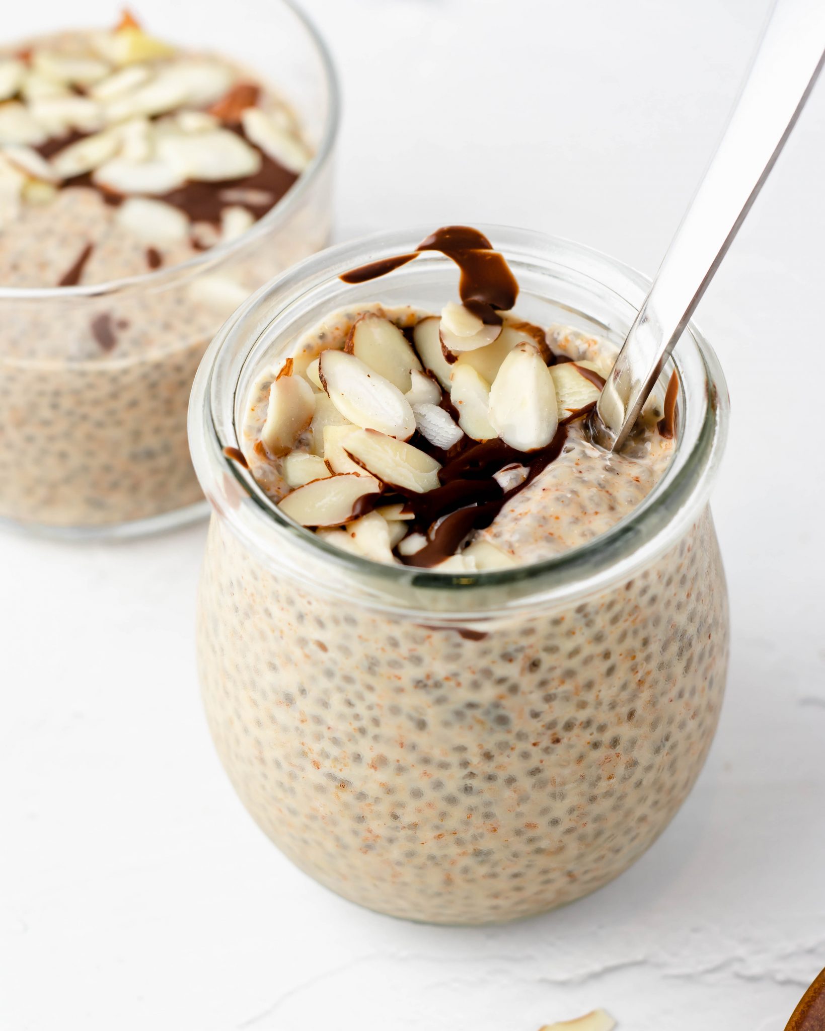 Almond Butter Chia Pudding | The Guccha